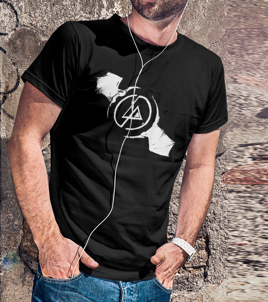 Linkin Park Symbol Bat Wings Logo Rock Band T-Shirt