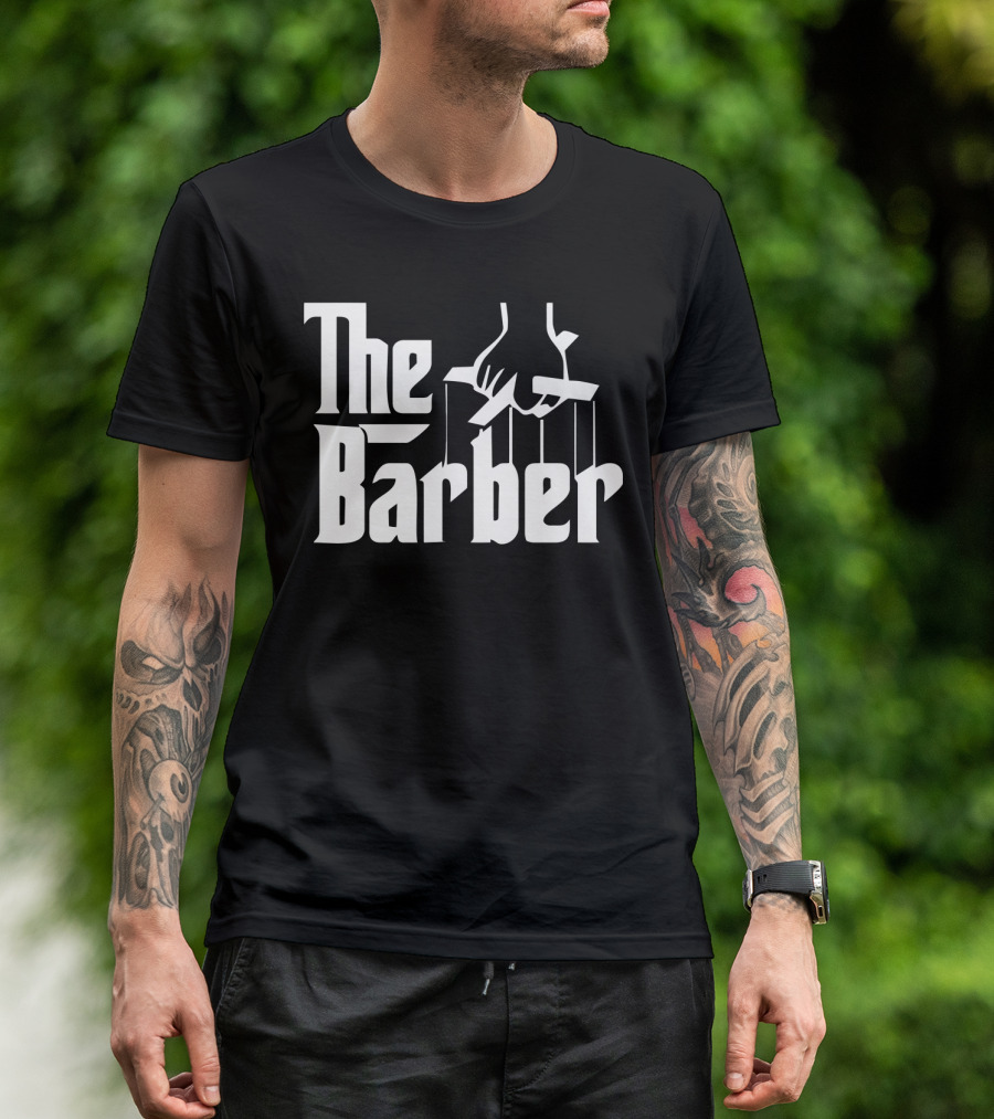 The Barber Godfather Puppet Hands T-Shirt