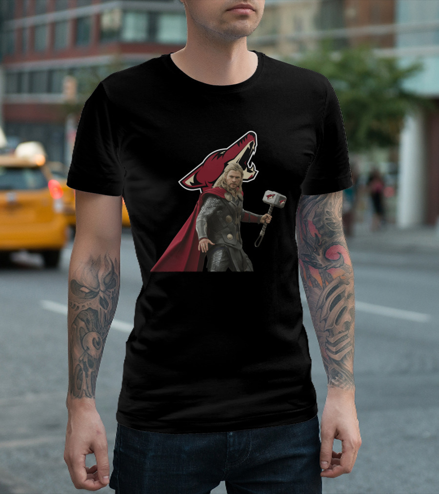 Arizona Coyotes Thor Mashup T-Shirt
