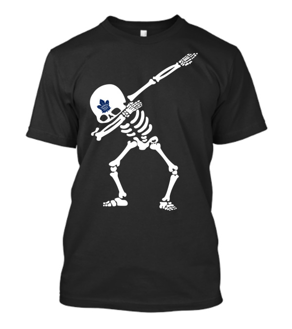 Toronto Maple Leafs Skeleton Dabbing T-Shirt