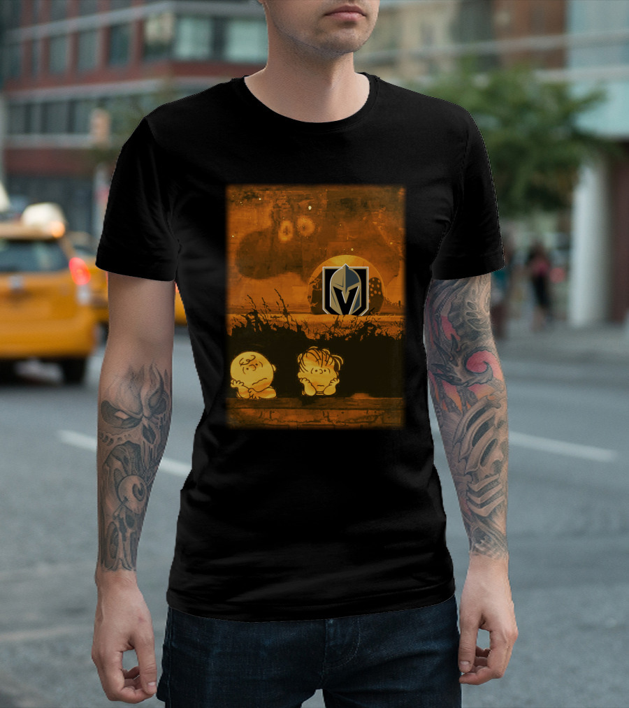 Charlie Brown Linus Great Pumpkin Vegas Golden Knights Halloween T-Shirt