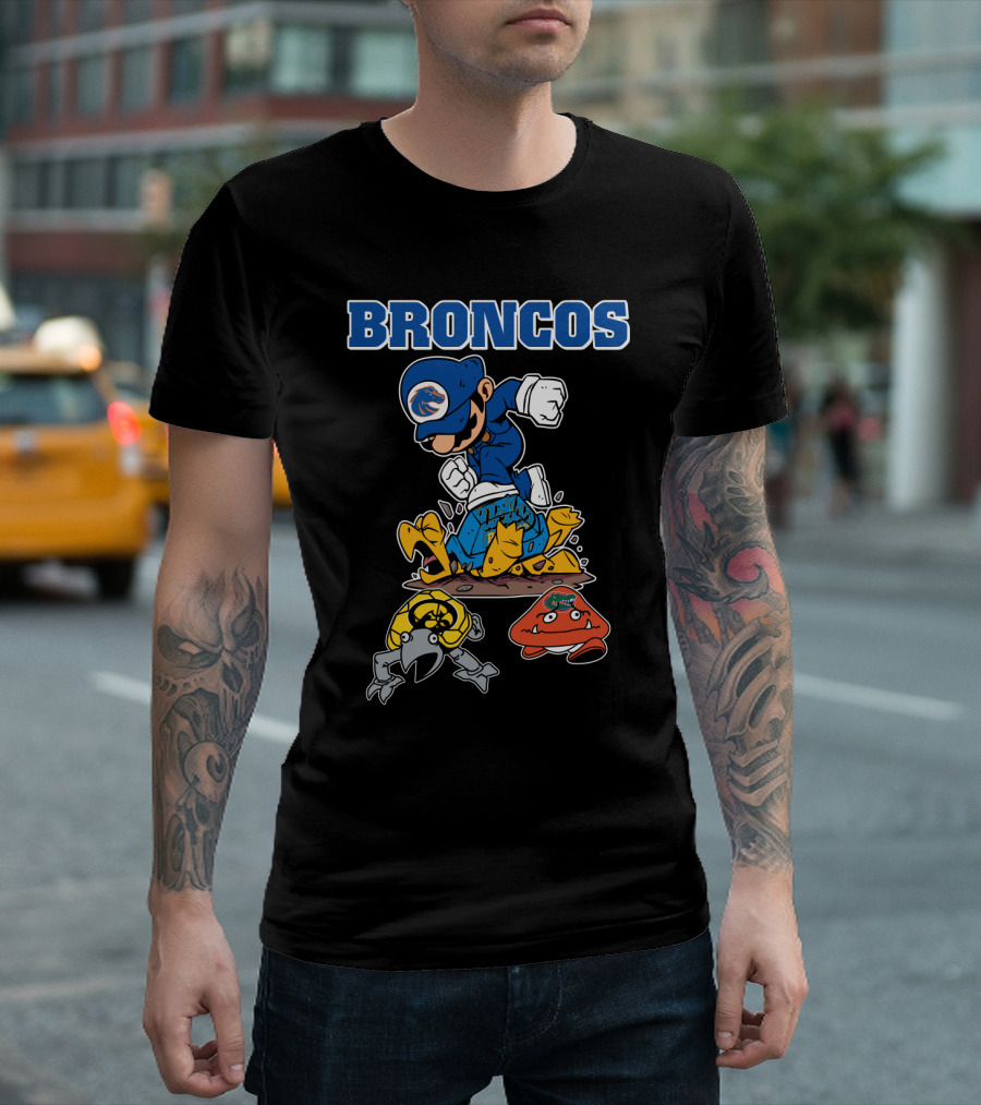 Broncos Boise State Iconic Characters T-Shirt