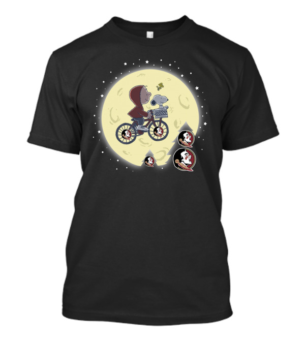 Halloween Fsu Football Moonlight Ride With Fsu T-Shirt