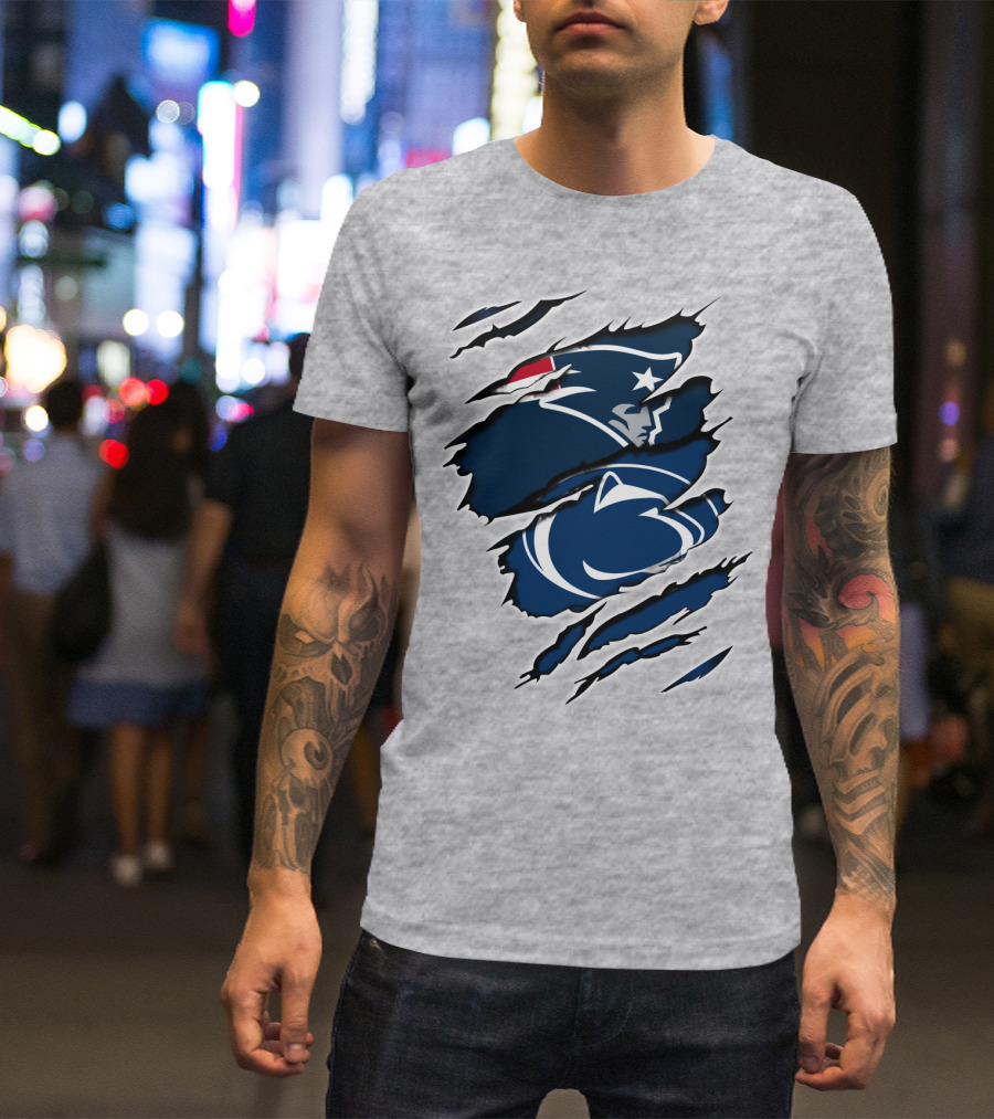 Patriots Penn State Logo Mashup T-Shirt