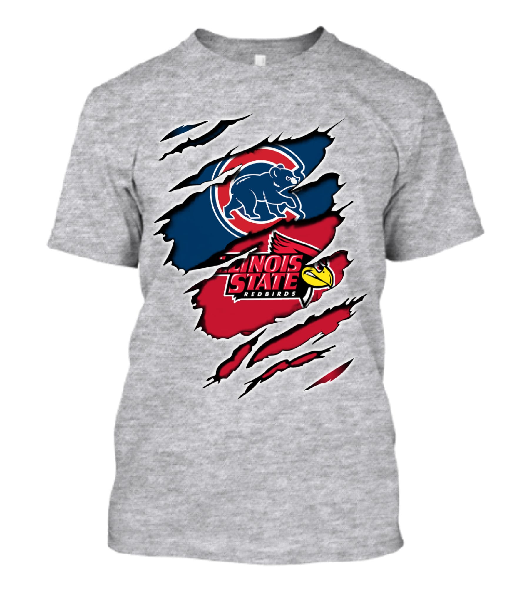 Cubs Illinois State Redbirds T-Shirt