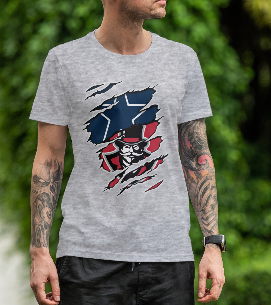 Cowboys Austin Cowboys Star And Hat T-Shirt