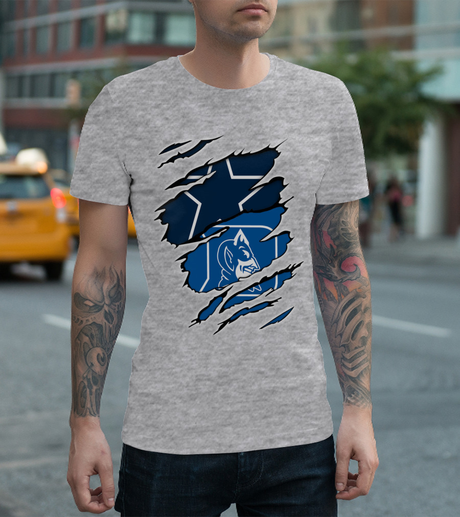 Cowboys Duke Blue Devil Rip T-Shirt