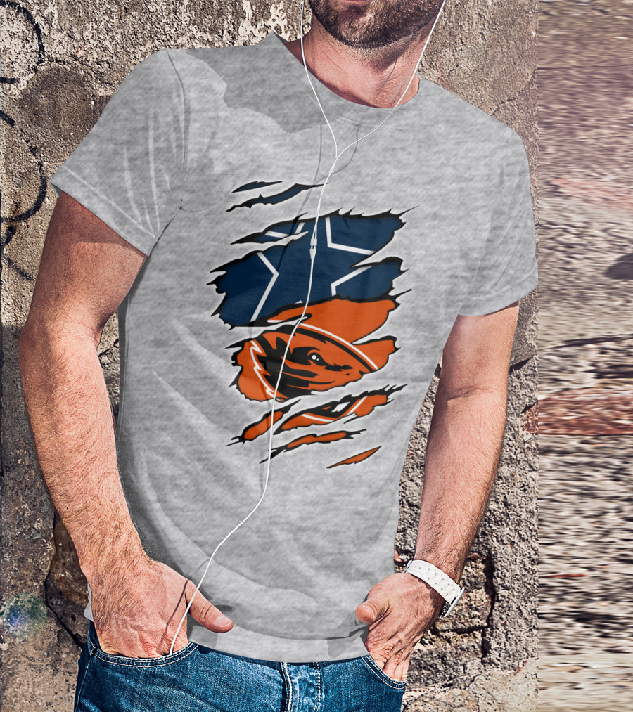 Cowboys Oregon State Beavers Cowboys Star T-Shirt