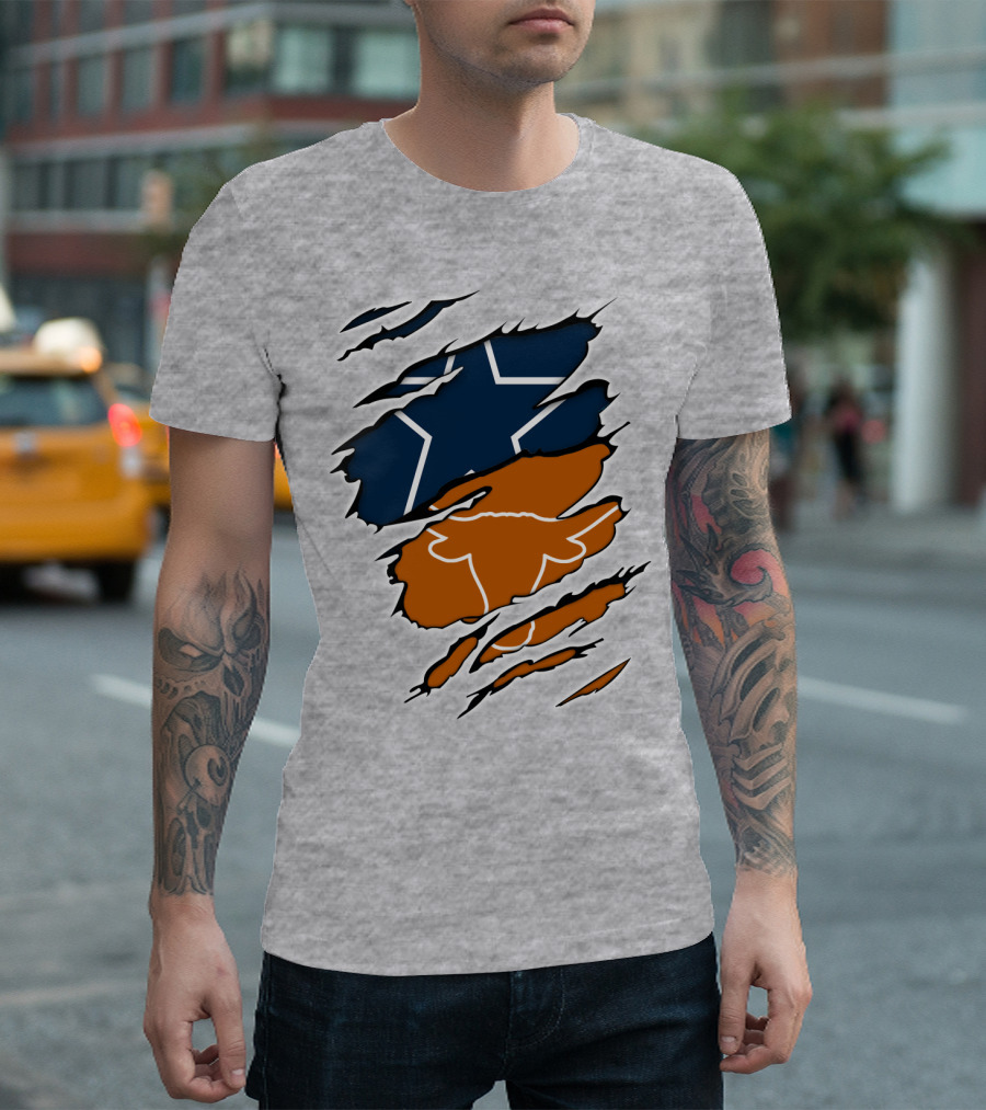 Dallas Cowboys Texas Longhorns Cowboys Longhorn Cowboys T-Shirt