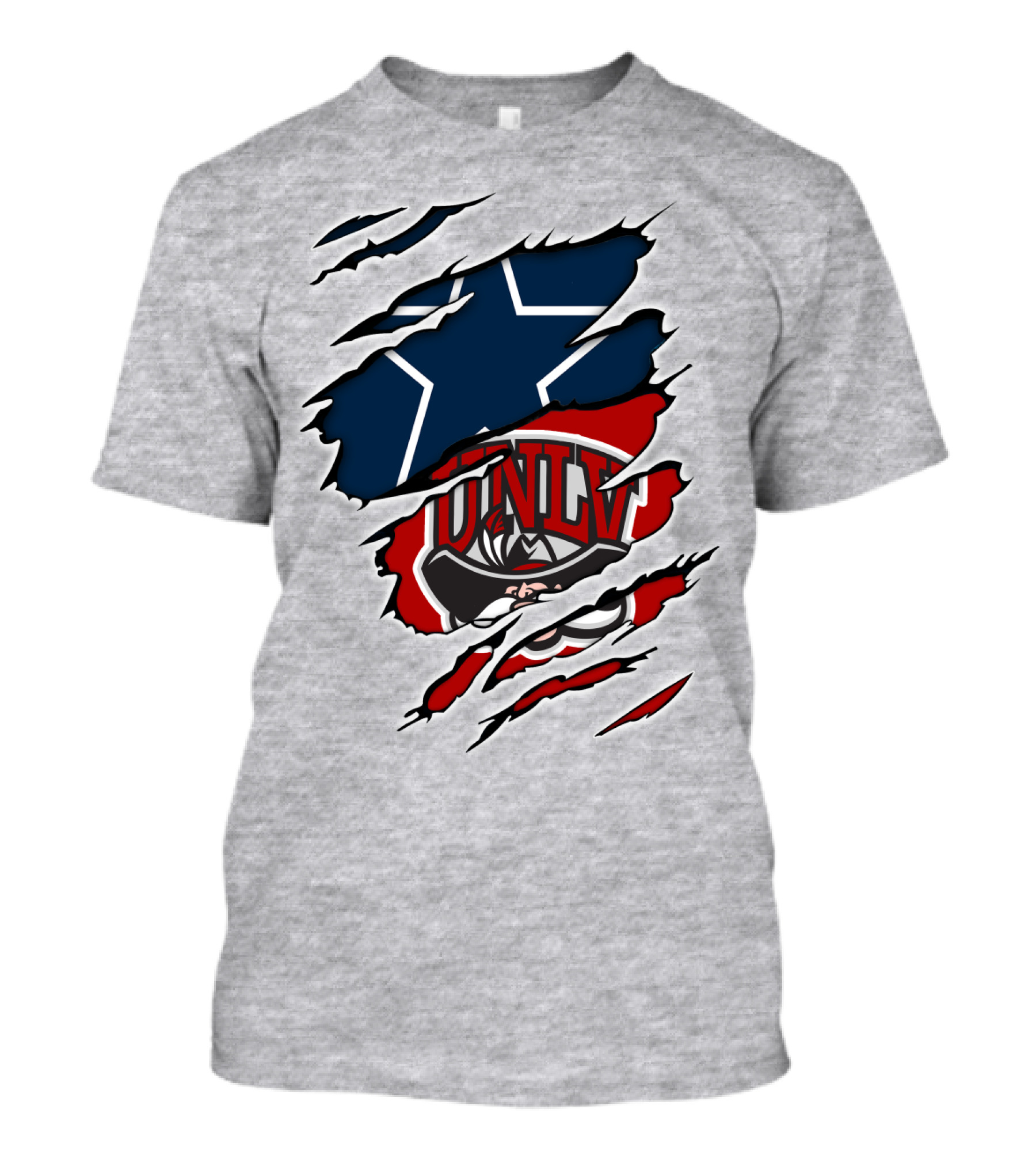 Cowboys Unlv Rebels Star T-Shirt