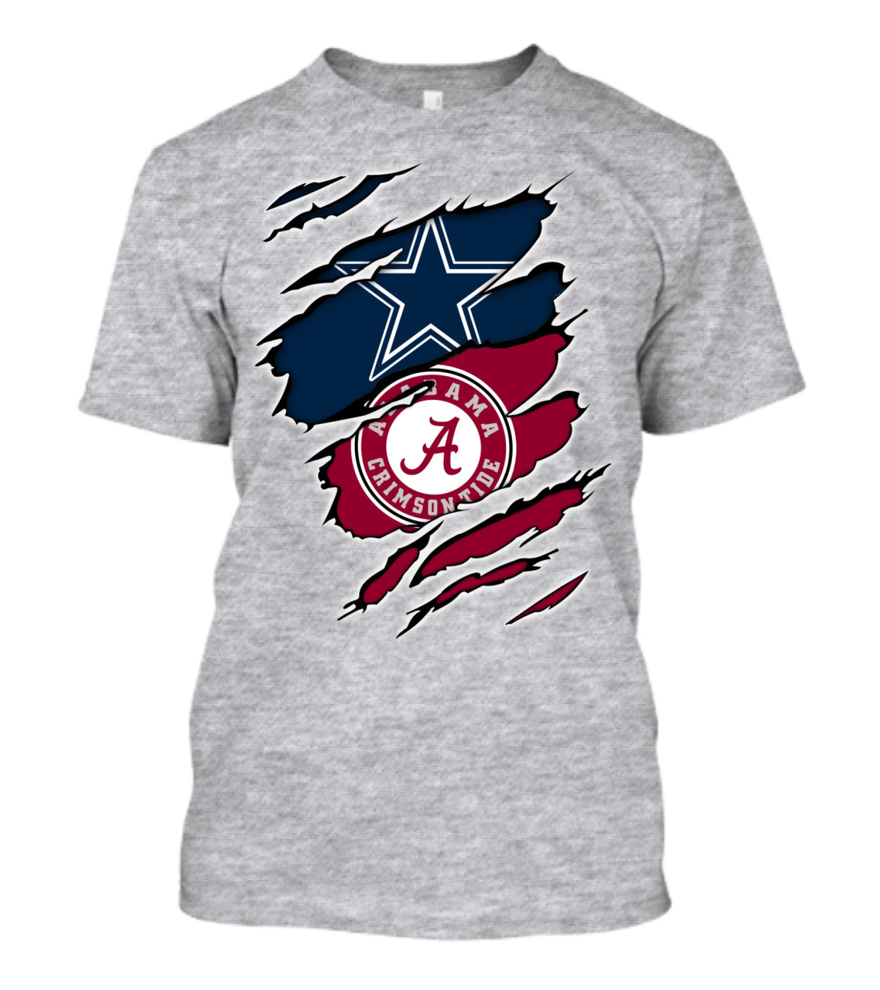 Dallas Cowboys Alabama Crimson Tide T-Shirt