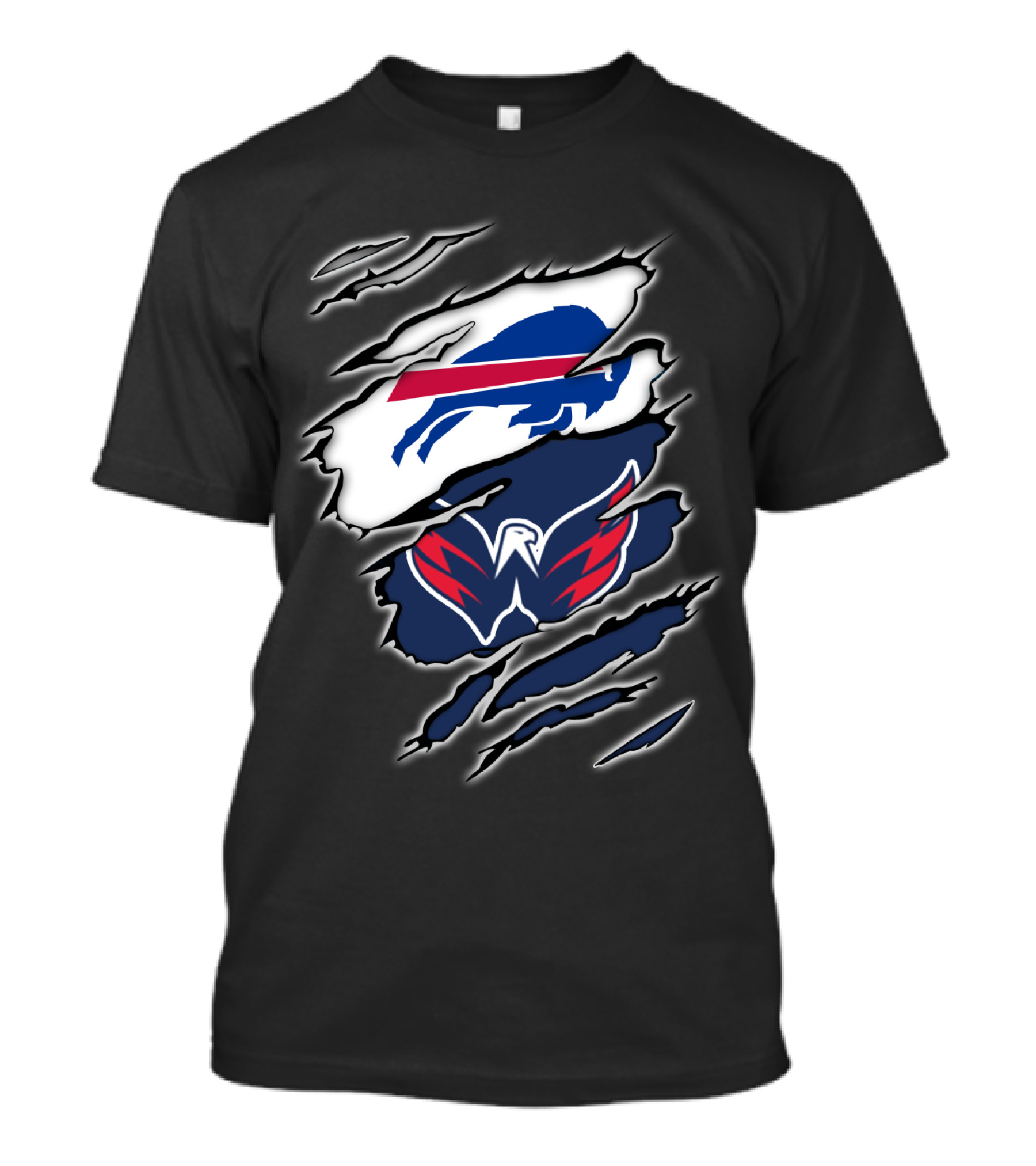 Bills Capitals Buffalo Washington Sports T-Shirt