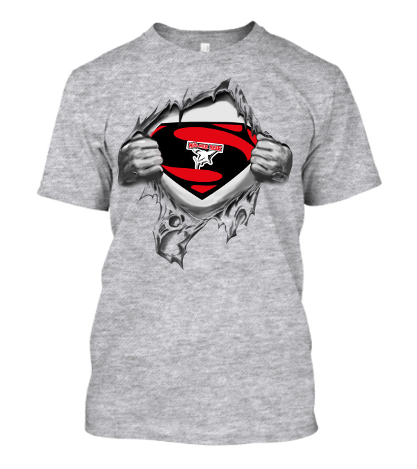 Kölner Haie Superman Logo Fan T-Shirt