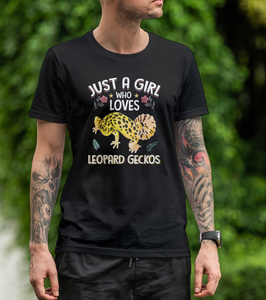 Just A Girl Who Loves Leopard Geckos T-Shirt