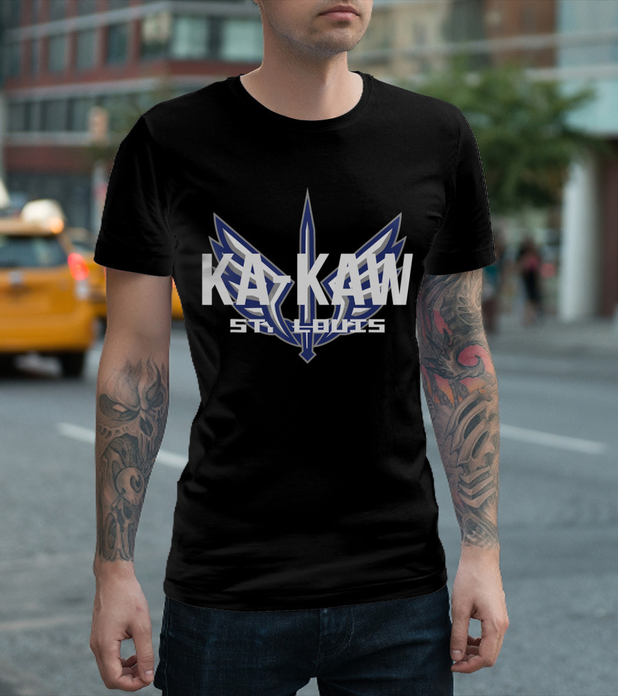 St. Louis BattleHawks Ka Kaw Football Fans T-Shirt