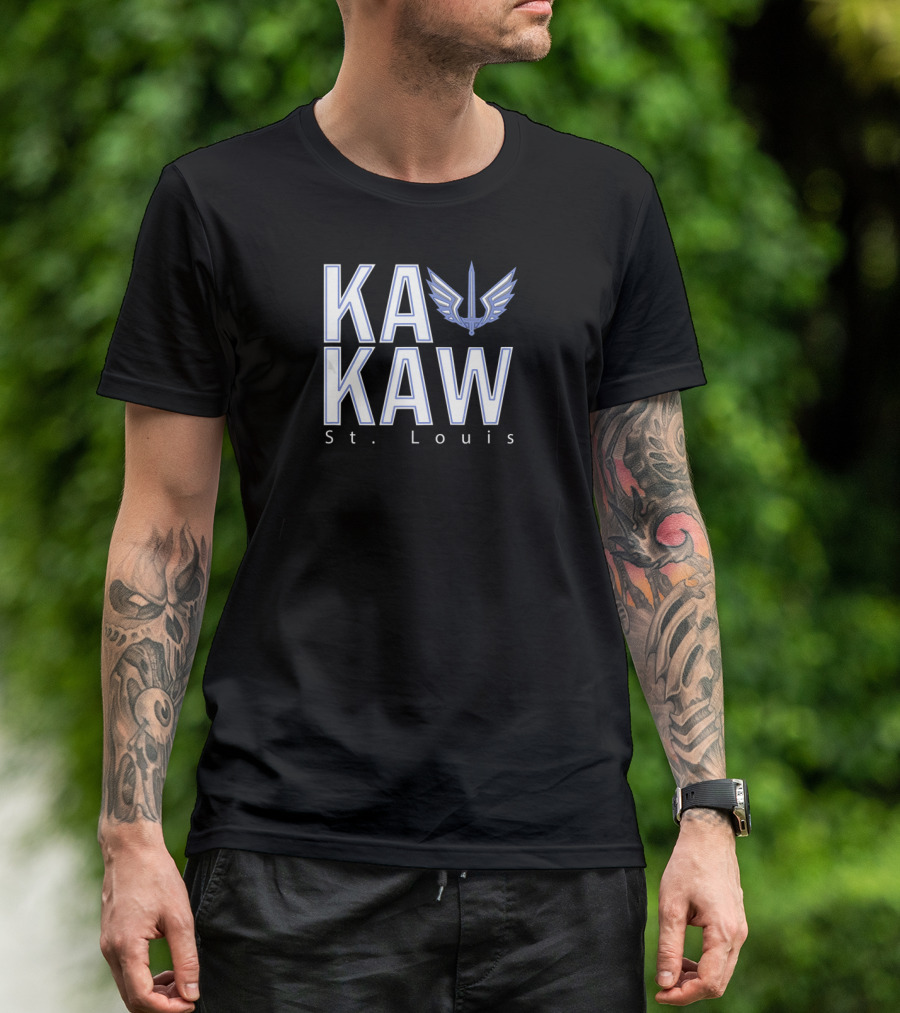 Ka Kaw St Louis Battlehawks Football Fans T-Shirt