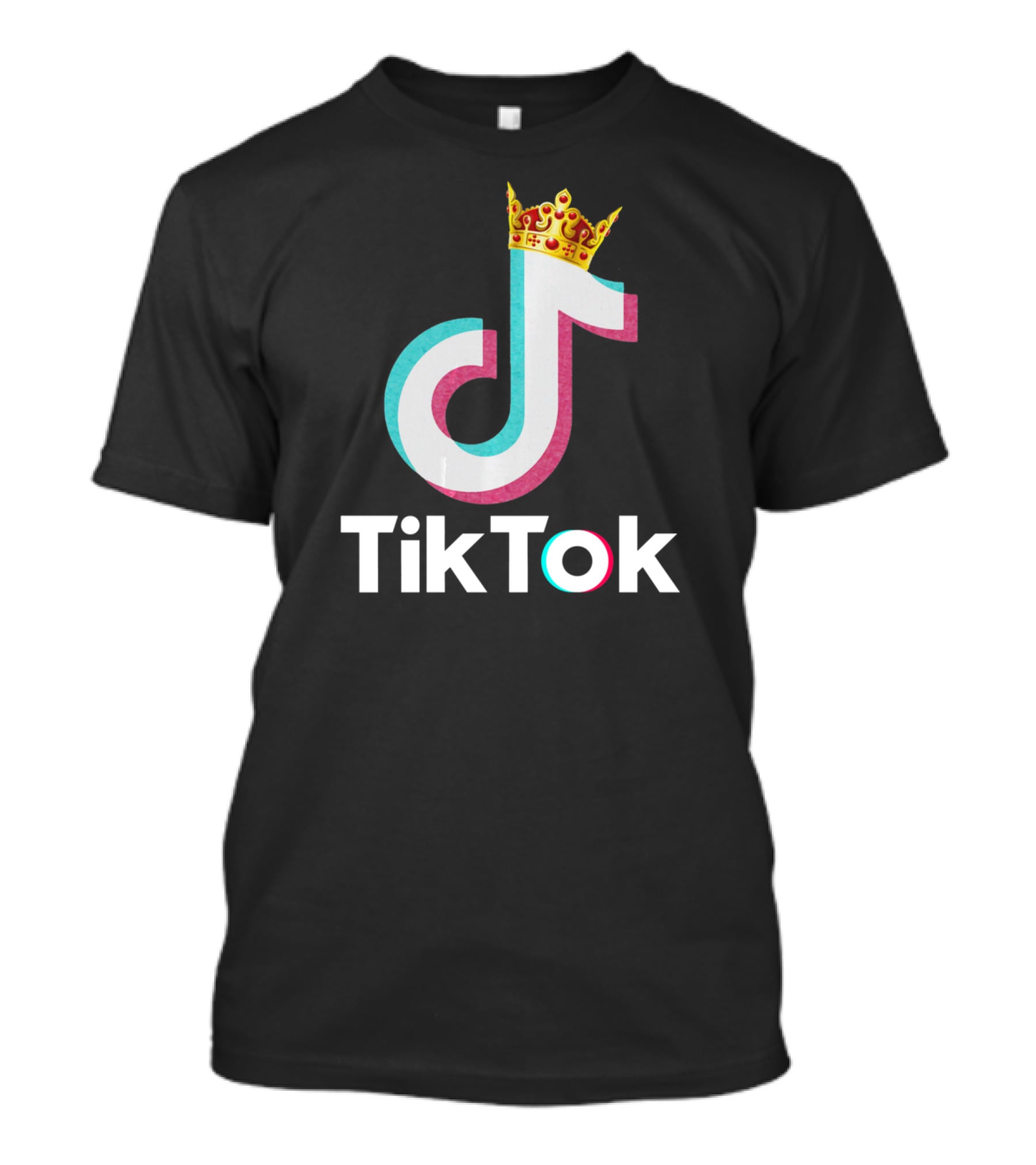 Funny TikTok Dancing Musician DJ Love With Crown T-Shirt