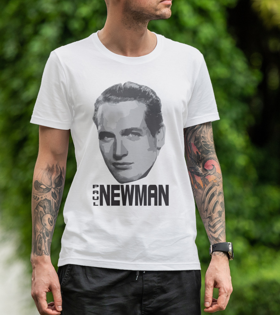Paul Newman Graphic Portrait T-Shirt