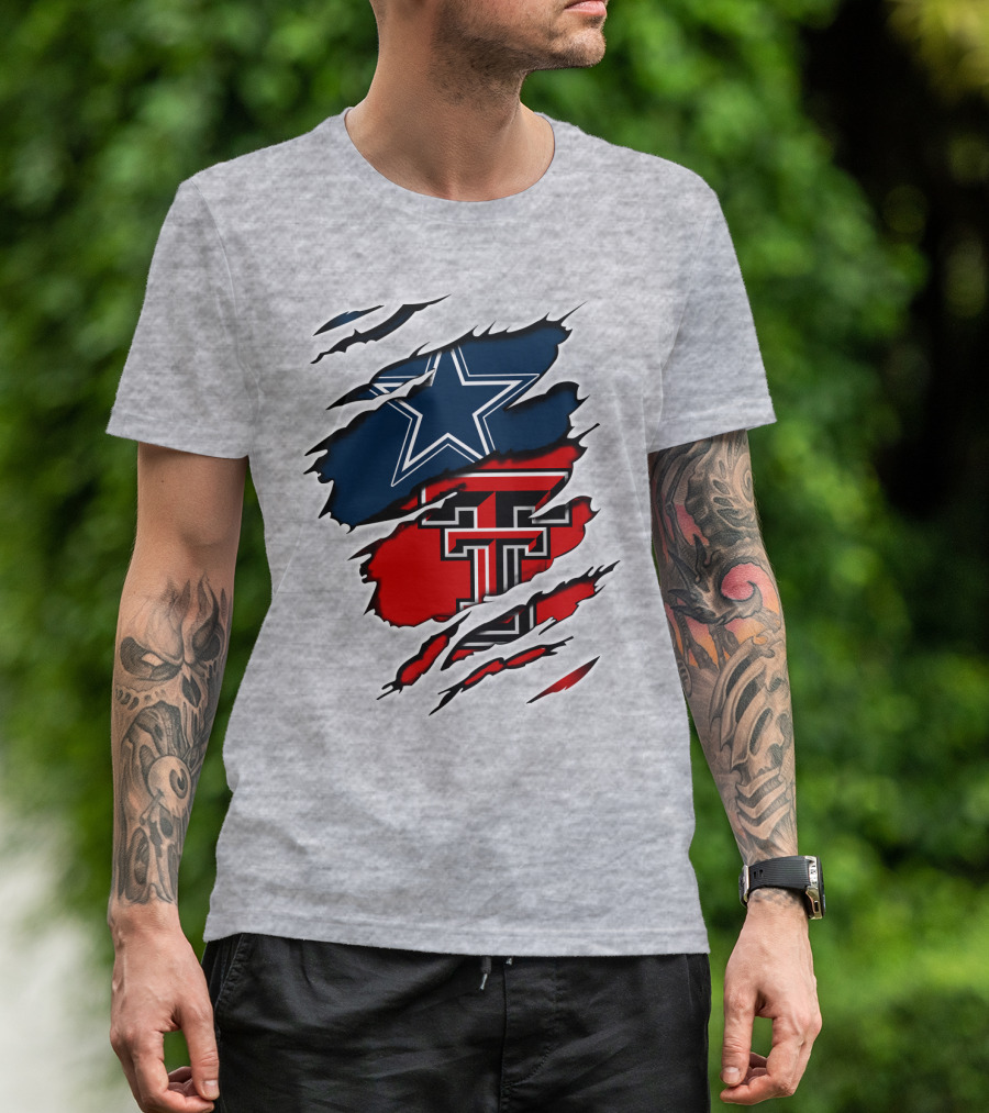 Dallas Star Texas Tech Double T T-Shirt