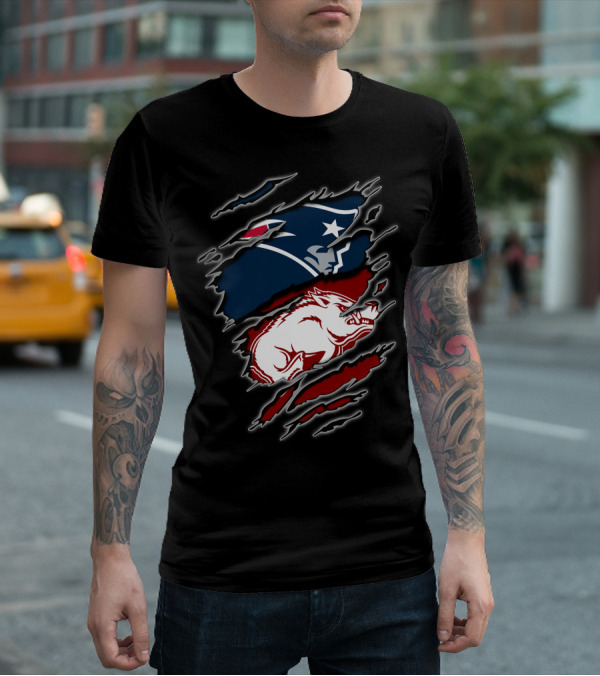 Patriots Arkansas Razorbacks Claw T-Shirt