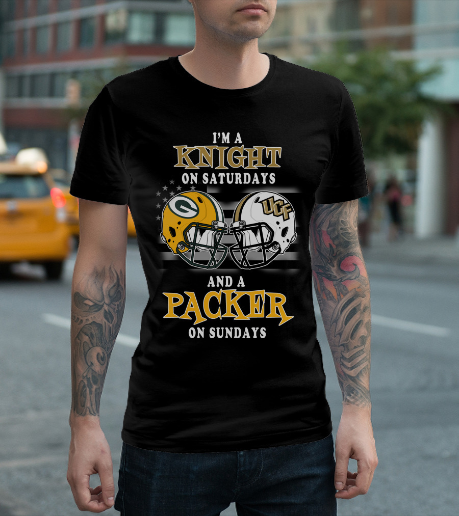 I'm a Knight on Saturdays and a Packer on Sundays T-Shirt