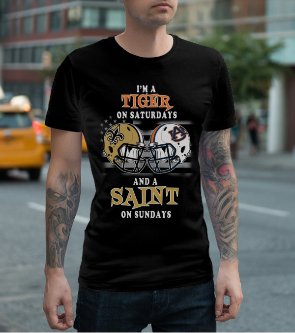 I'm A Tiger On Saturdays And A Saint On Sundays T-Shirt