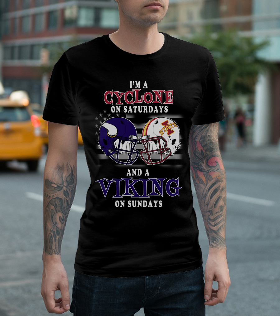 I'm a Cyclone on Saturdays and a Viking on Sundays T-Shirt