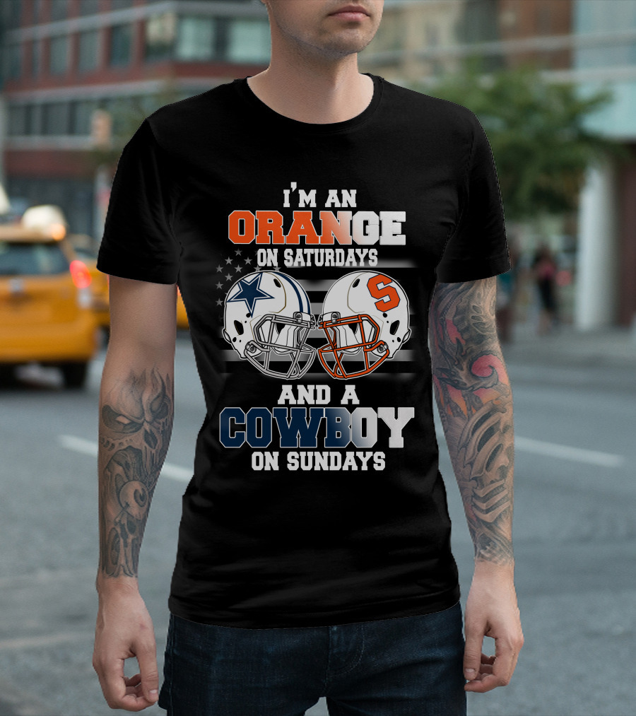 I'm an Orange on Saturdays and a Cowboy on Sundays T-Shirt