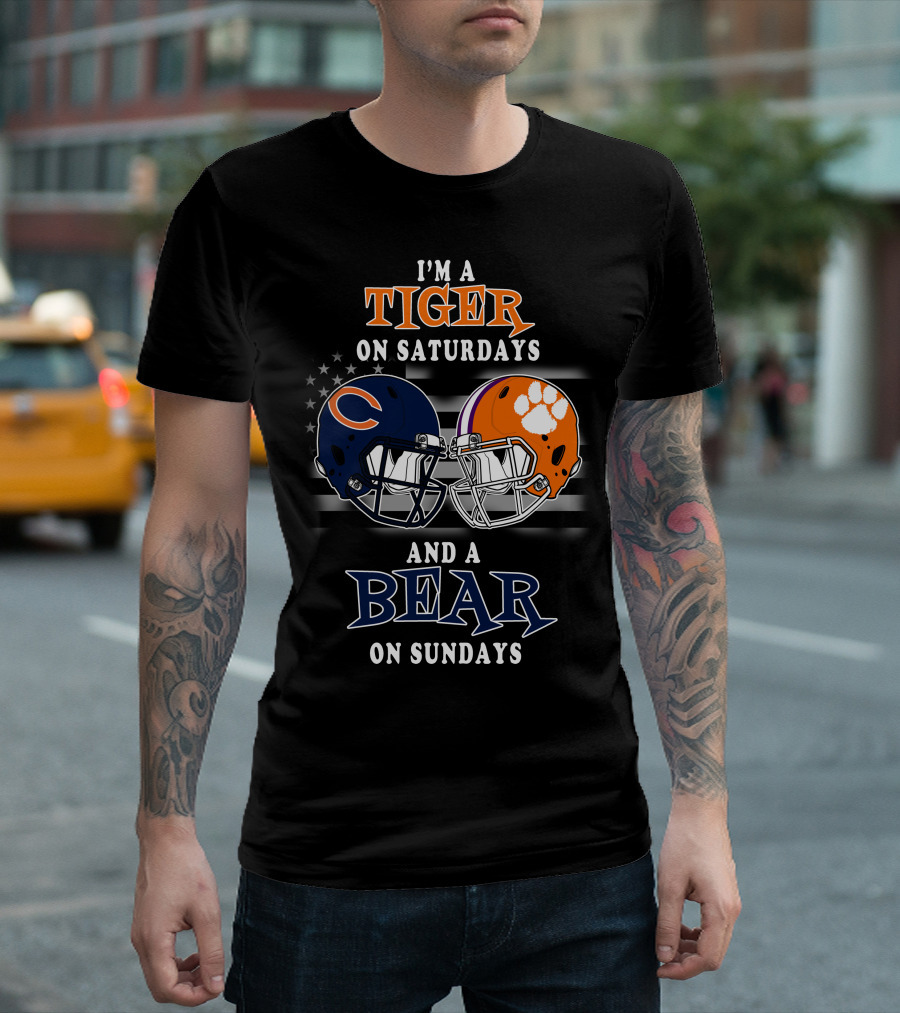 I'm A Tiger On Saturdays And A Bear On Sundays T-Shirt