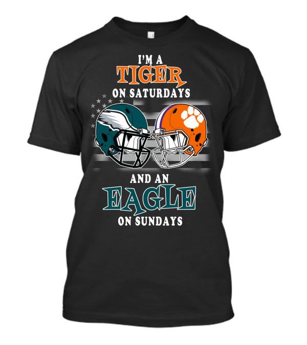 I'm A Tiger On Saturdays And An Eagle On Sundays T-Shirt