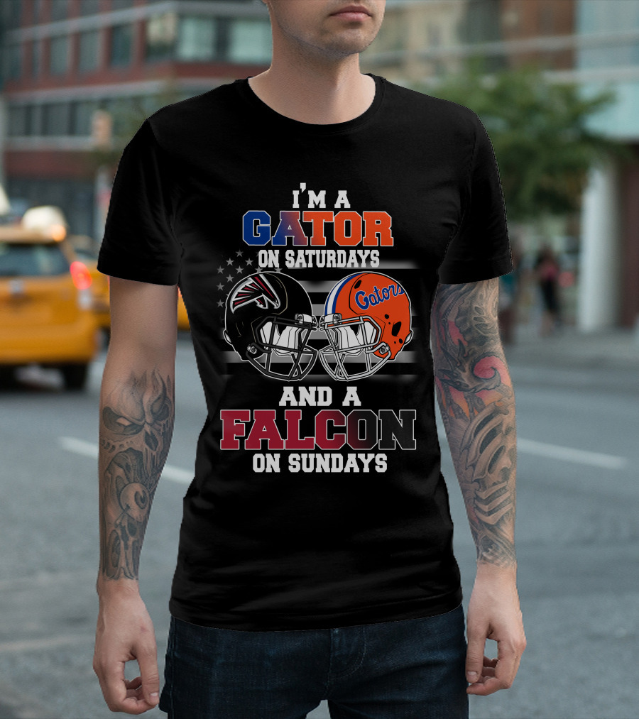 I'm A Gator On Saturdays And A Falcon On Sundays T-Shirt
