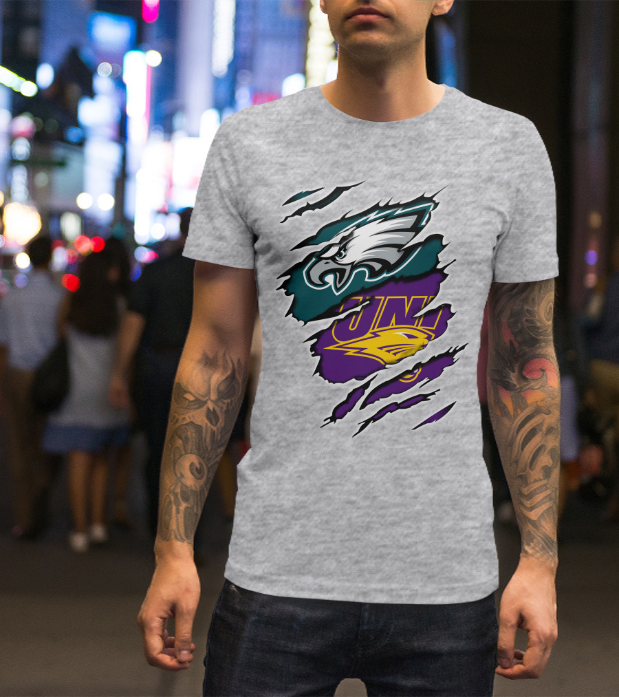 Philadelphia Eagles UNI Panthers Claw Marks T-Shirt