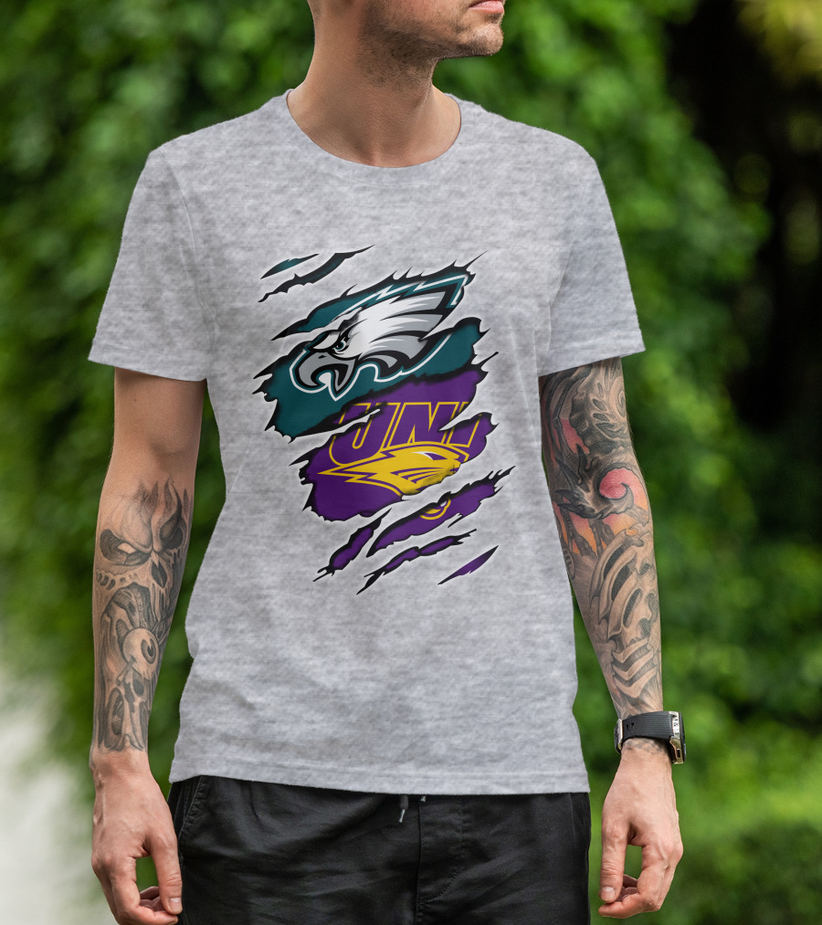 Philadelphia Eagles UNI Panthers Claw Marks T-Shirt
