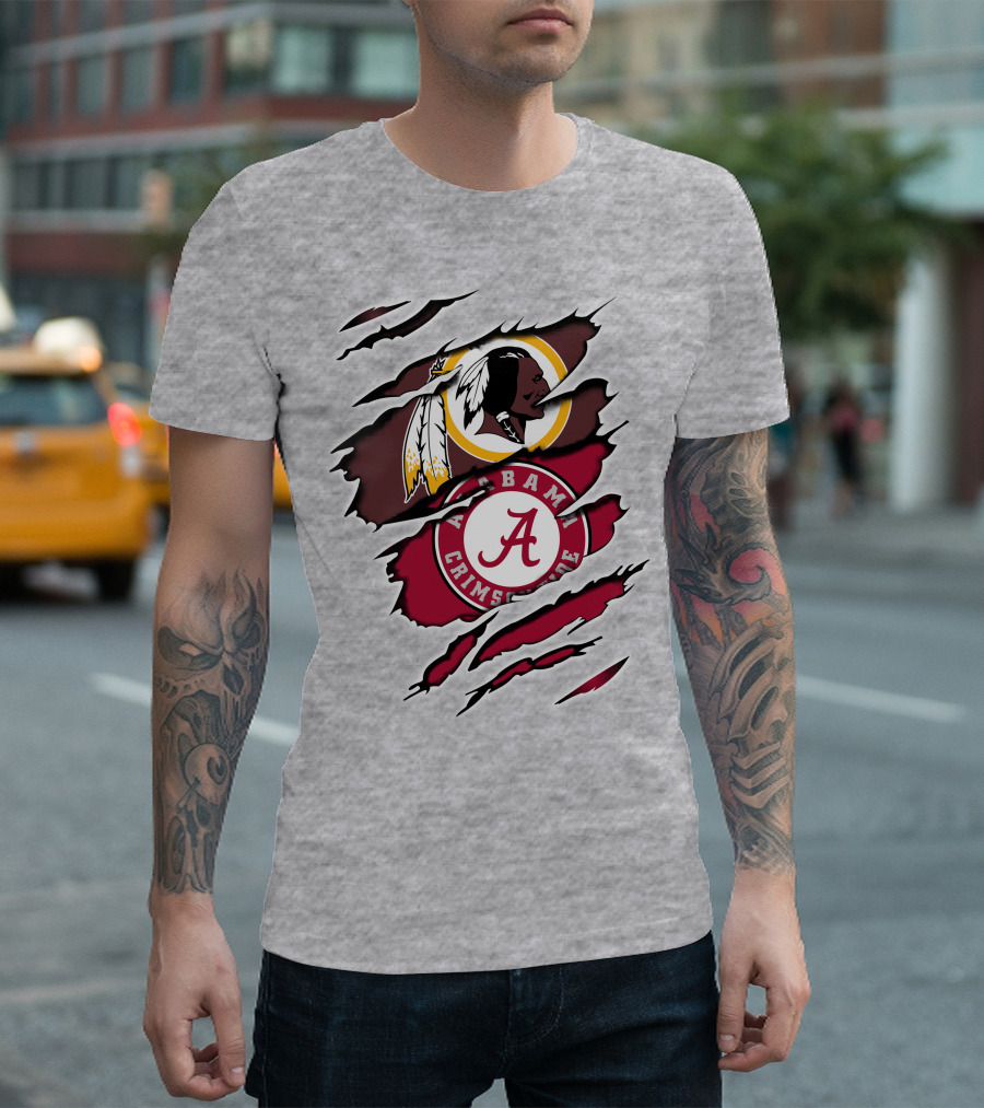 Washington Redskins Alabama Crimson Tide T-Shirt
