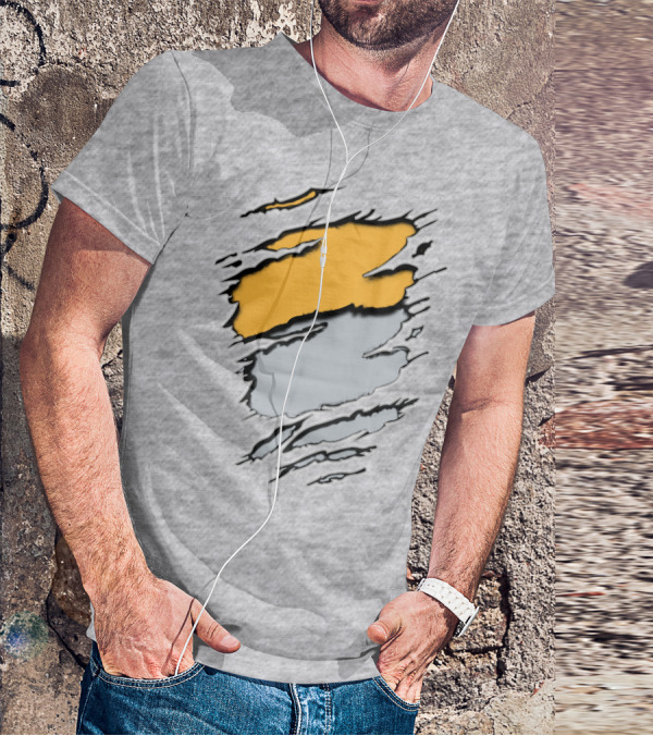 Ath Rai Tiger Claw Abstract T-Shirt