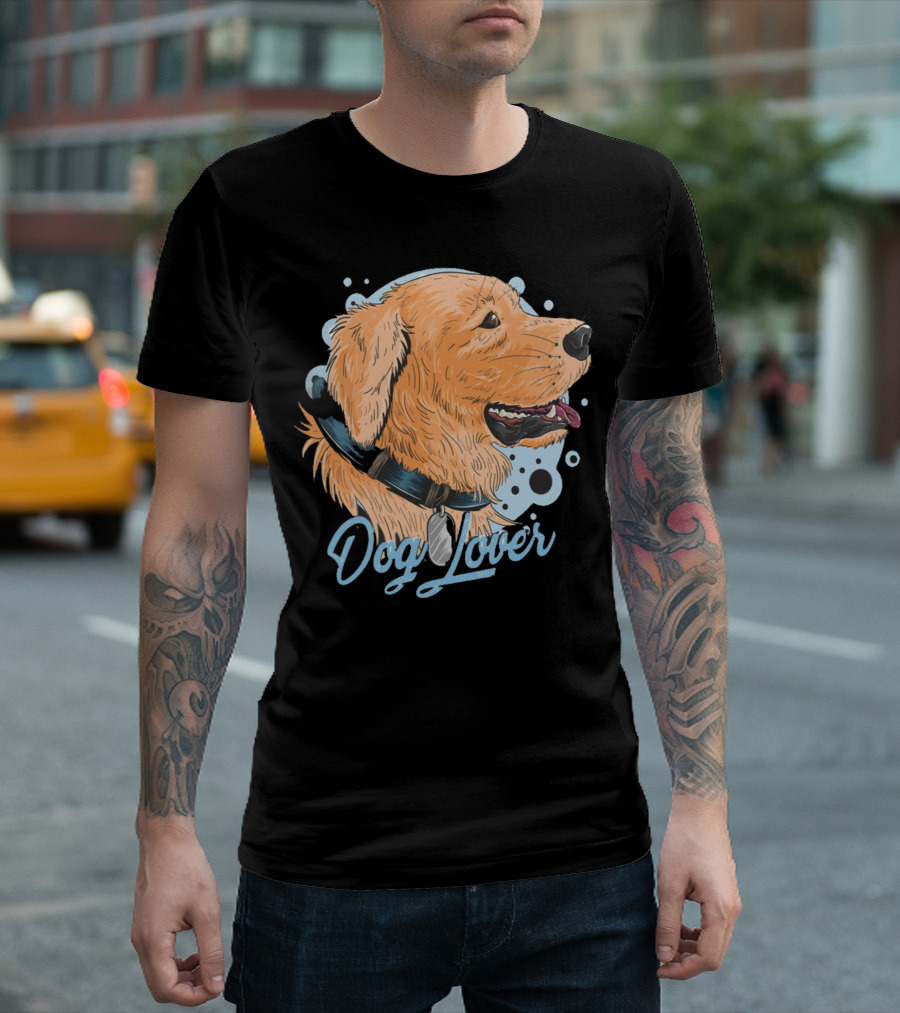 Dog Lover Golden Retriever T-Shirt