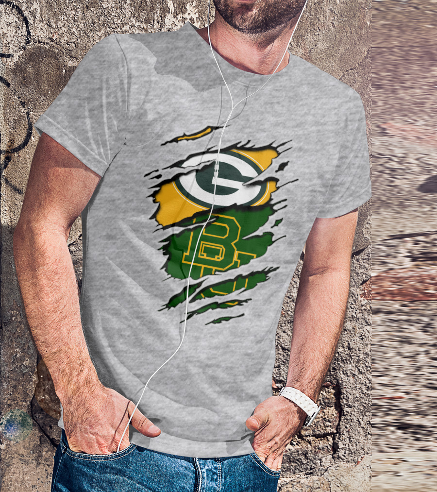 Green Bay Packers Baylor Bears T-Shirt