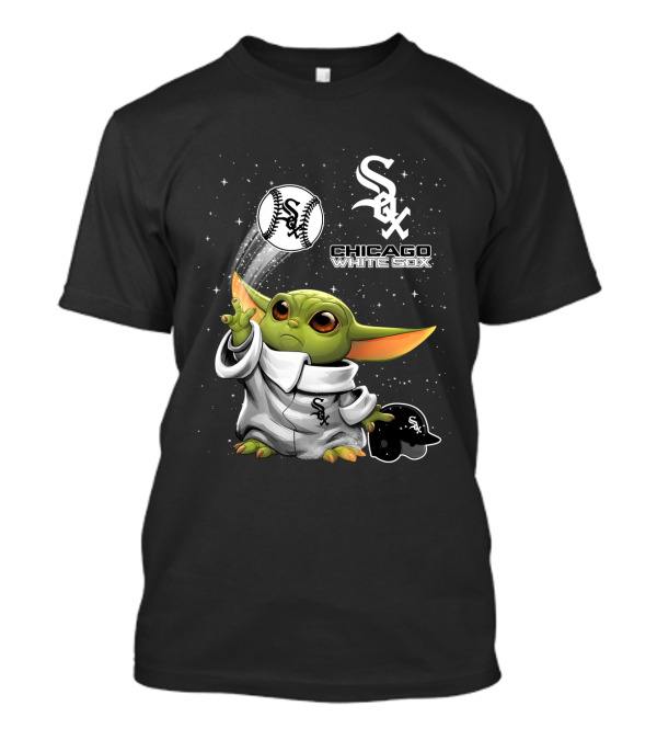 Chicago White Sox Star Wars Character Baseball Skills With Team T-Shirt