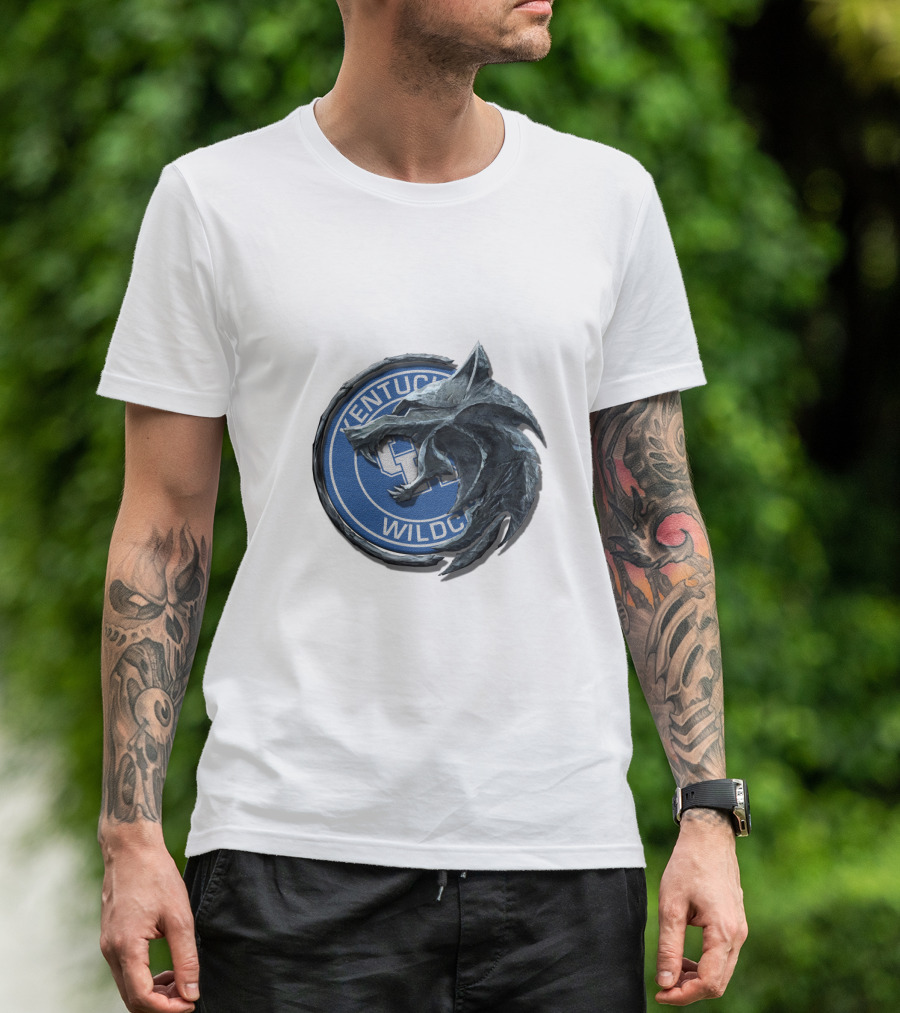 Kentucky Wildcats Ice Wolf Emblem Cht1Twnc2011 T-Shirt