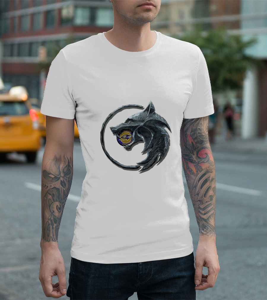 Baltimore Ravens Wolf T-Shirt
