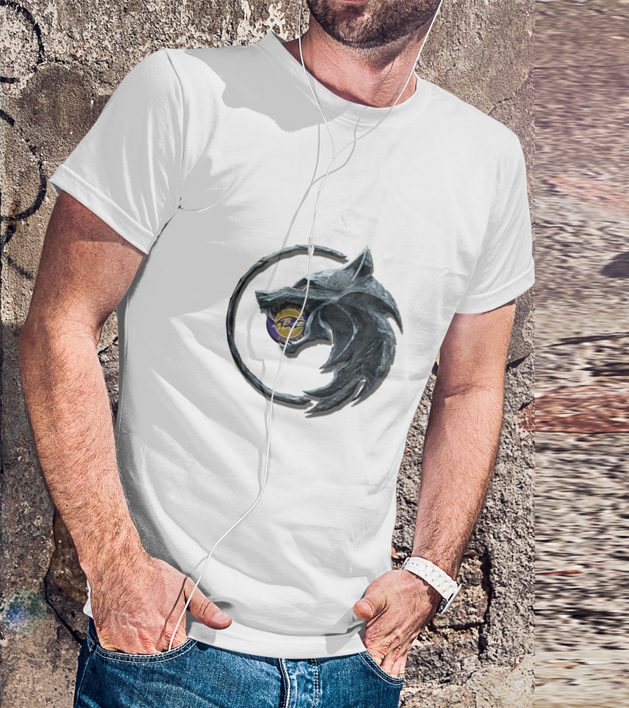 Baltimore Ravens Wolf T-Shirt