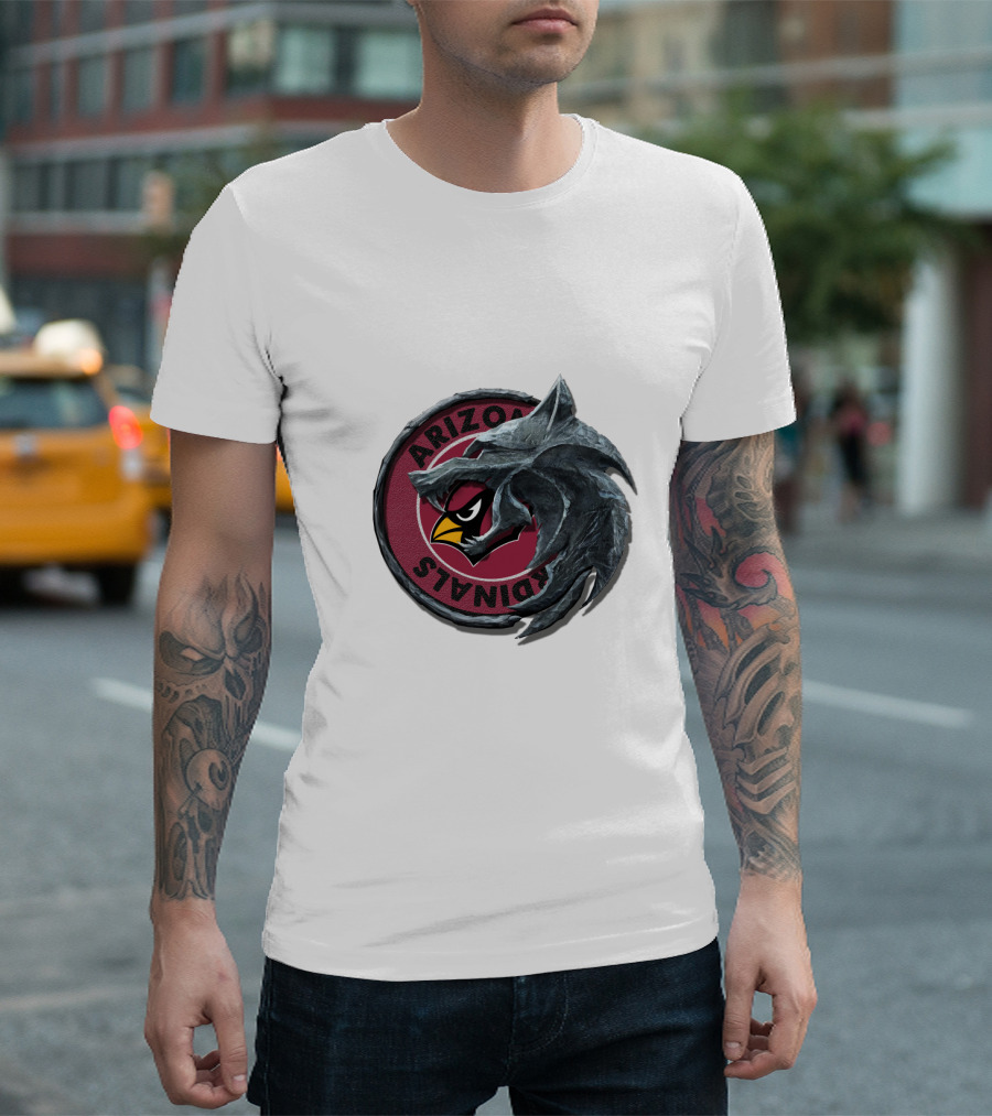Arizona Cardinals Ravens Style Duality T-Shirt