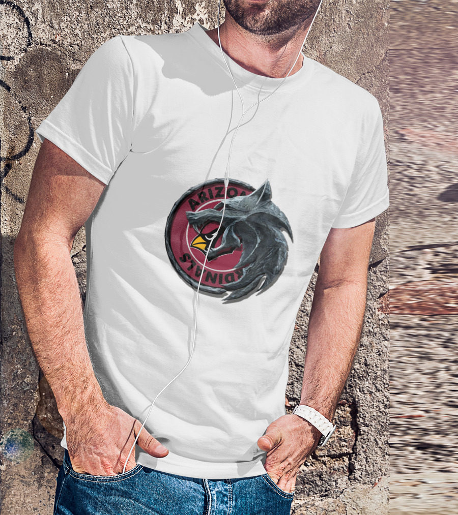 Arizona Cardinals Ravens Style Duality T-Shirt
