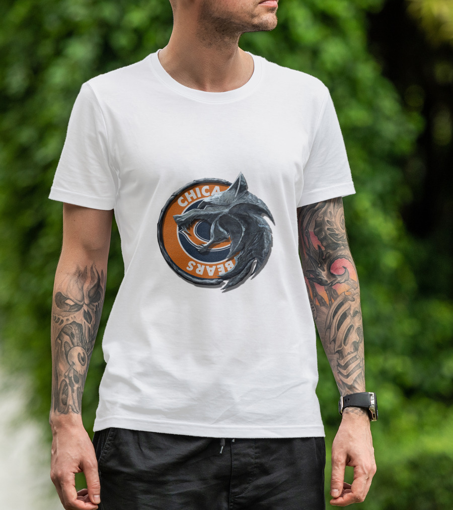 Chicago Bears 2006 Wolf Logo Nfl Crossover Cht1Twnfl2006 T-Shirt