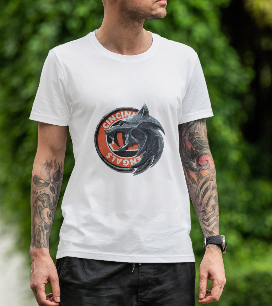 Cincinnati Bengals Nfl Wolf Logo Cht1Twnfl2007 T-Shirt