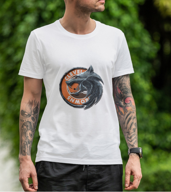 Cleveland Browns Wolf Emblem Nfl 2008 T-Shirt