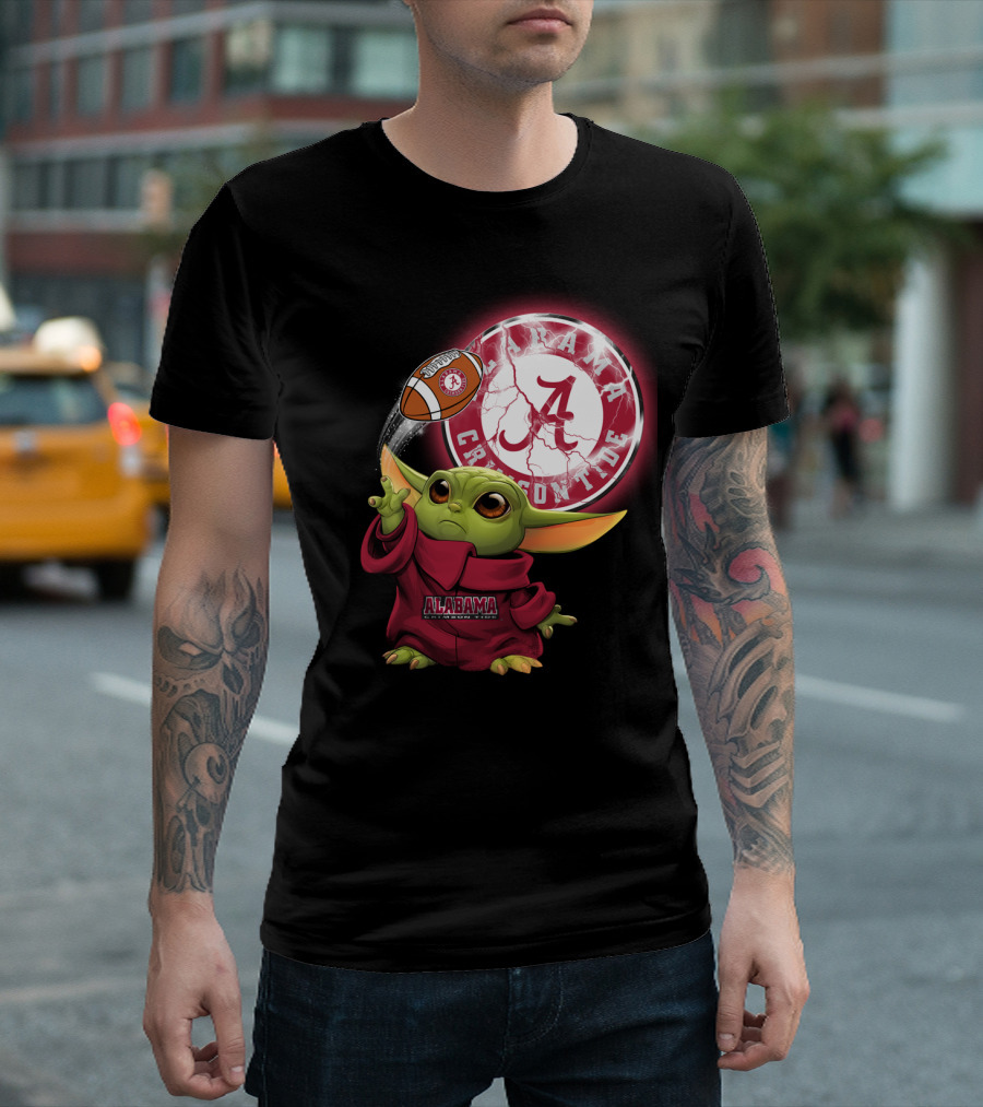 Alabama Crimson Tide Baby Alien Football Magic T-Shirt