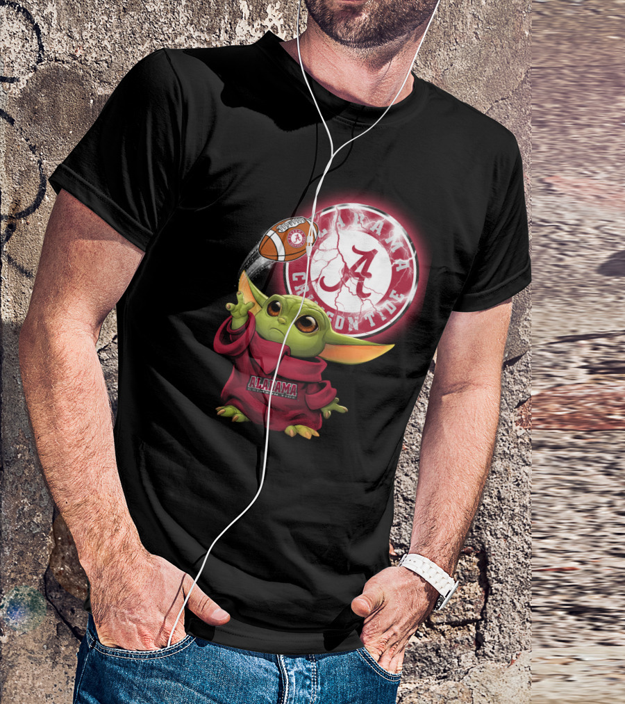 Alabama Crimson Tide Baby Alien Football Magic T-Shirt