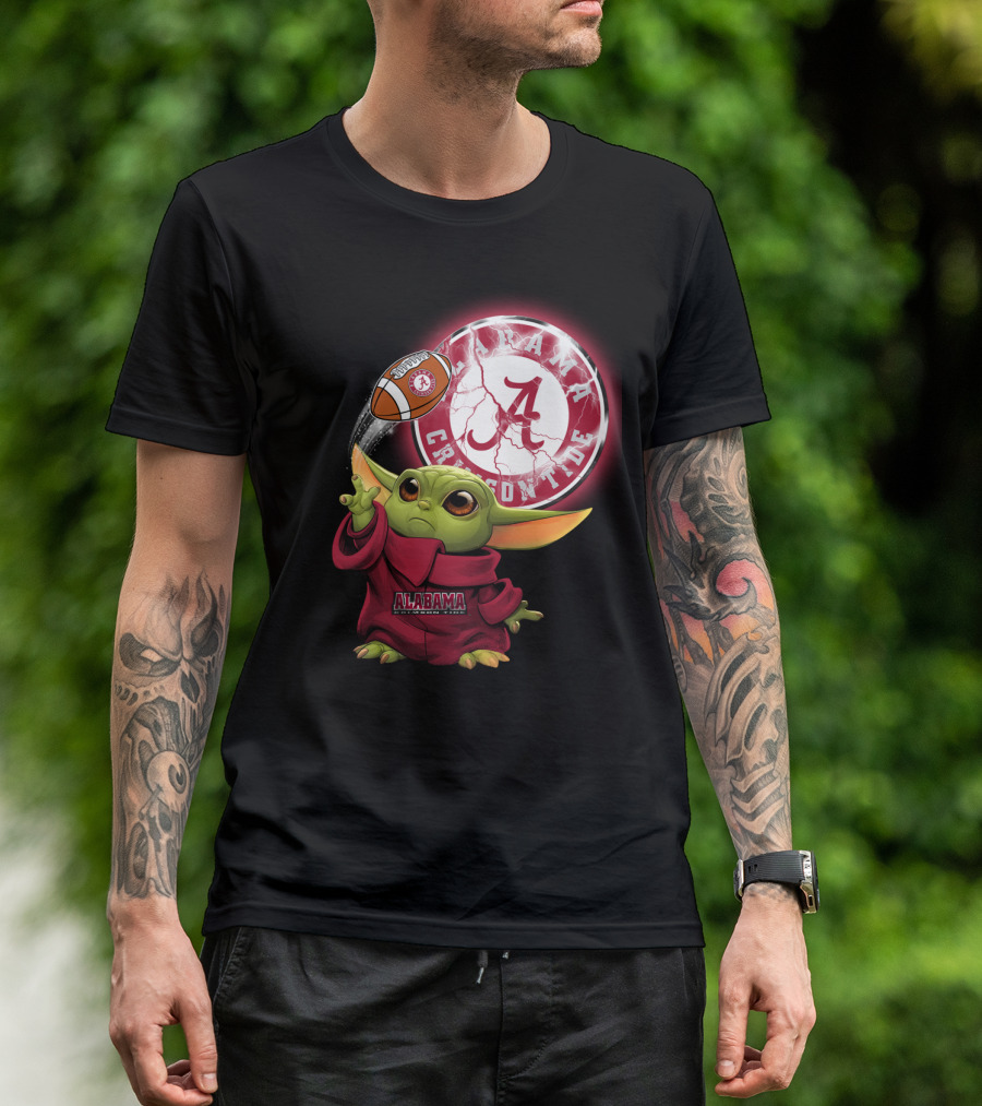 Alabama Crimson Tide Baby Alien Football Magic T-Shirt