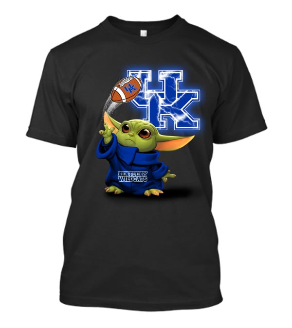 Kentucky Wildcats Football Uk Lightning Baby Alien T-Shirt